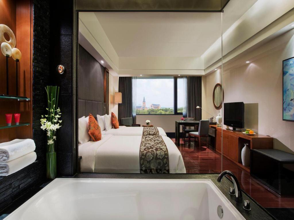 Worldhotel Grand Dushulake Suzhou Сучжоу Екстер'єр фото