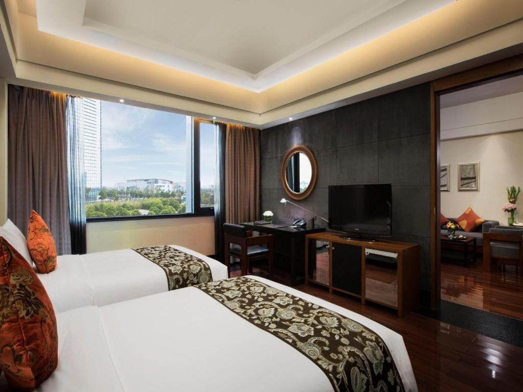 Worldhotel Grand Dushulake Suzhou Сучжоу Екстер'єр фото
