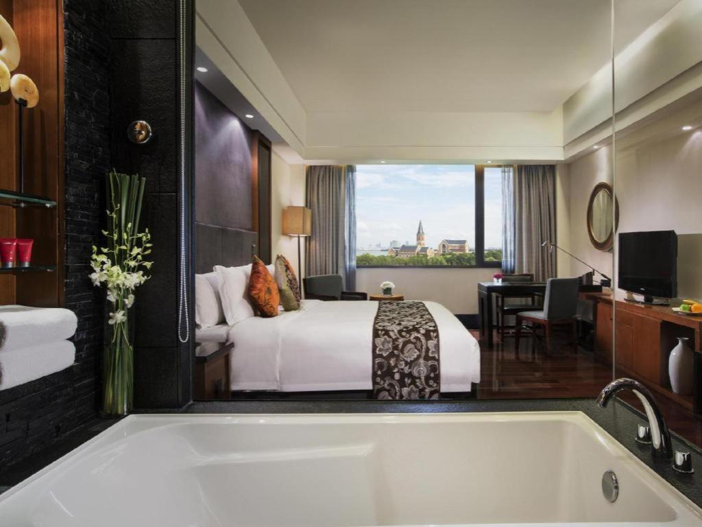 Worldhotel Grand Dushulake Suzhou Сучжоу Екстер'єр фото